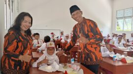 Peduli Pendidikan: MPC Pemuda Pancasila Lingga Gelar Program Makan Bergizi Gratis untuk Siswa SDN 011 Senempek | f. Ist