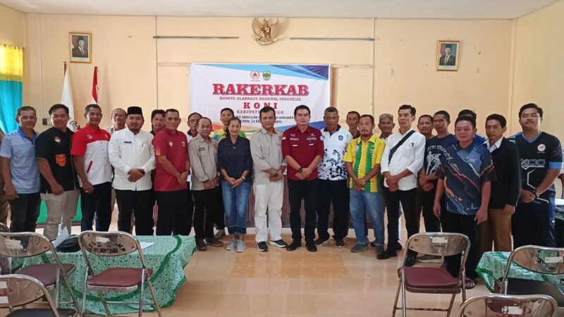 KONI Kabupaten Lingga Gelar Rakerkab 2025, Bahas Penjaringan Calon Ketua Umum | f. Wndy