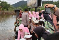 Bhayangkari Cabang Lingga Ajak Murid TK Kemala Bhayangkari Kenali Ketahanan Pangan dan Lingkungan Polres | f. Humas Polres Lingga