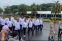 Nizar dan Novrizal mengikuti gladi bersih bersama kepala dan wakil kepala daerah terpilih lainnya di Istana Kepresidenan | f. Ist