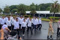 Nizar dan Novrizal mengikuti gladi bersih bersama kepala dan wakil kepala daerah terpilih lainnya di Istana Kepresidenan | f. Ist