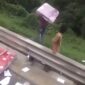 Kecelakaan Beruntun di Tol Cipularang KM 91, Satu Luka Berat dan Aksi Penjarahan Terjadi | f. Ist