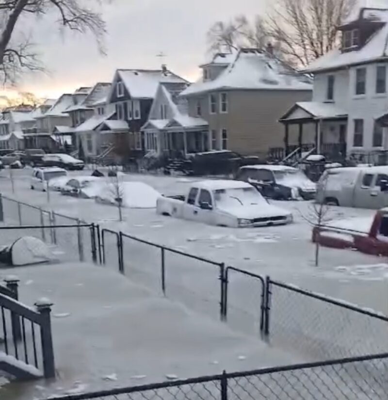 Detroit Lumpuh Akibat Banjir Es Ekstrem, Ratusan Warga Dievakuasi | f. Ist