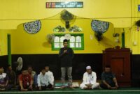 Wakil Bupati Lingga Novrizal Safari Ramadhan di Masjid Babul Jannah Desa Lanjut | f. Diskominfo Lingga