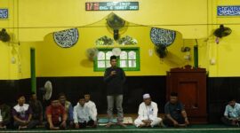 Wakil Bupati Lingga Novrizal Safari Ramadhan di Masjid Babul Jannah Desa Lanjut | f. Diskominfo Lingga