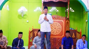 Wakil Bupati Lingga Safari Ramadhan di Desa Benan, Bahas Infrastruktur dan Telekomunikasi | f. Diskominfo Lingga