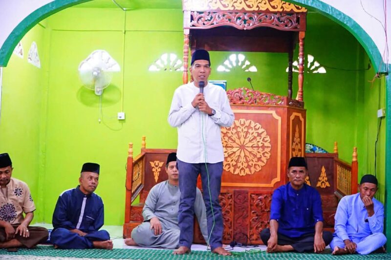 Wakil Bupati Lingga Safari Ramadhan di Desa Benan, Bahas Infrastruktur dan Telekomunikasi | f. Diskominfo Lingga