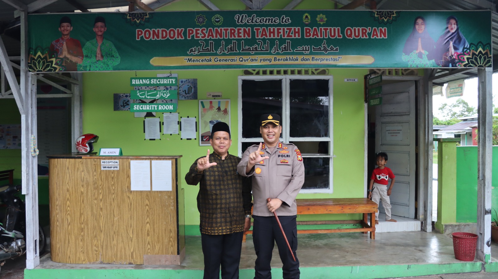 Kapolres Lingga Kunjungi Pimpinan PCNU, Pererat Silaturahmi di Bulan Ramadhan | f. Humas Polres Lingga
