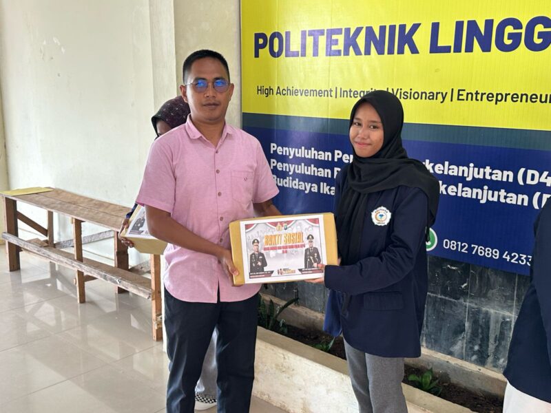 Polres Lingga Gelar Bakti Sosial untuk Mahasiswa STIT dalam Rangka HUT ke-20 Polda Kepri | f. Humas Polres Lingga