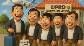Foto ilustrasi dugaan perjalanan dinas fiktif anggota DPRD Lingga | f. Ilustrasi