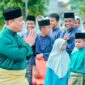 Pemerintah Kabupaten Lingga menggelar upacara peringatan Hari Pendidikan Nasional (Hardiknas) 2025 dengan khidmat di halaman Kantor Bupati Lingga, Jumat (2/5/2025) | f. Diskominfo lingga
