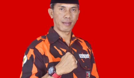 Ketua MPC Pemuda Pancasila Lingga, Armanto Arsyad | f. Red