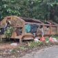 Salah satu potret bak kontainer sampah memprihatinkan itu tampak jelas di Desa Tanjung Harapan | vatawari