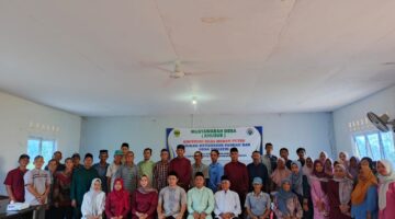 Salah satu desa yang telah melakukan Musdes Terkait Pembentukan Koperasi Merah Putih adalah Desa Rantau Panjang, Kecamatan Lingga Utara | f. Red