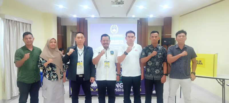 Aziz Martindas dan Supardi resmi terpilih sebagai Ketua dan Wakil Ketua Definitif ASKAB PSSI Lingga periode 2025-2029 | f. Vatawari