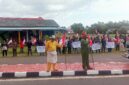 Puluhan Demonstran Geruduk Kantor Syahbandar Dabo Singkep, Tuntut Transparansi Izin Tersus PT TBJ | f. Vatawari | f. Red
