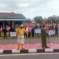 Puluhan Demonstran Geruduk Kantor Syahbandar Dabo Singkep, Tuntut Transparansi Izin Tersus PT TBJ | f. Vatawari | f. Red