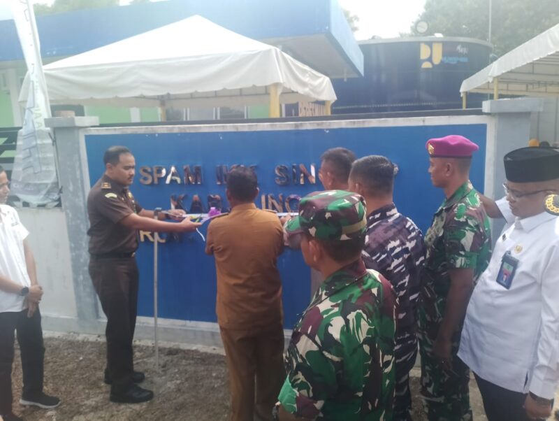 Pemkab Lingga Resmikan Proyek SPAM IKK Singkep Pesisir: Jawaban Nyata atas Krisis Air Bersih | f. Red