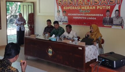 Disperindagkop Lingga Siap Kawal Desa Bentuk Koperasi Merah Putih, Dorong Kemandirian Ekonomi | f. Red