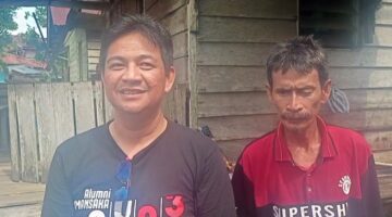 Disperkim Lingga Gerak cepat Tinjau Langsung Rumah Tidak Layak Huni di Desa Marok Tua | f. Vatawari