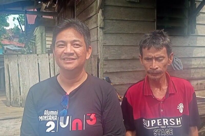 Disperkim Lingga Gerak cepat Tinjau Langsung Rumah Tidak Layak Huni di Desa Marok Tua | f. Vatawari