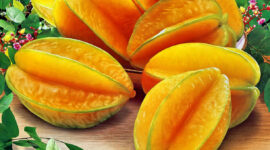 Belimbing, yang dikenal juga dengan nama starfruit | f. Red
