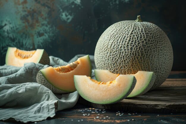 Buah melon Cantaloupe | f. Freepik