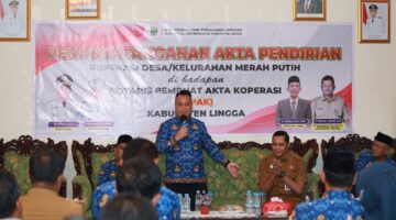 Bupati Nizar Puji Terobosan Besar Disperindagkop: 12 Notaris Rampungkan Pendirian KMP Dalam Semalam Tanpa Biaya