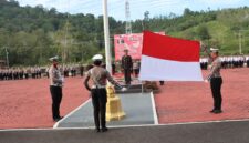 Wakapolres Lingga, KOMPOL Andi Sutrisno, A.Md., S.H., M.H pimpin upacara Peringatan Hari Lahir Pancasila | f. Red