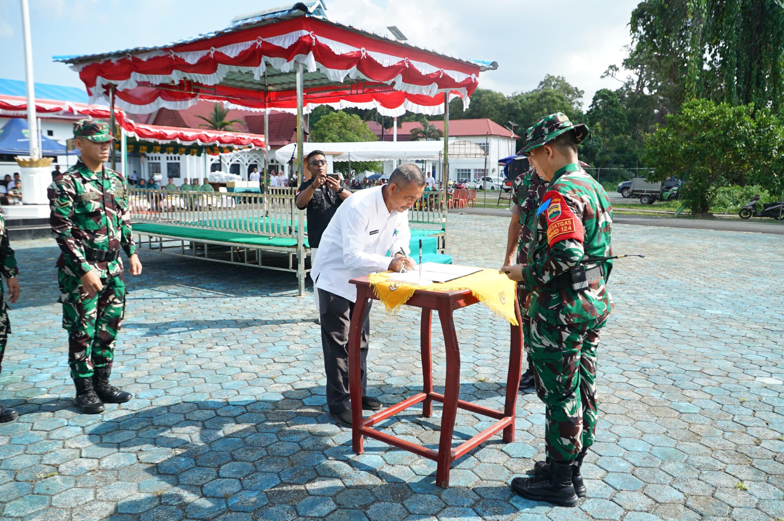 TMMD ke -124 di Lingga Resmi Ditutup | f. Red