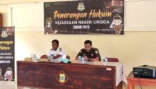 Kegiatan penyuluhan hukum oleh Kejari Lingga di Kec. Singkep Barat | f. Red