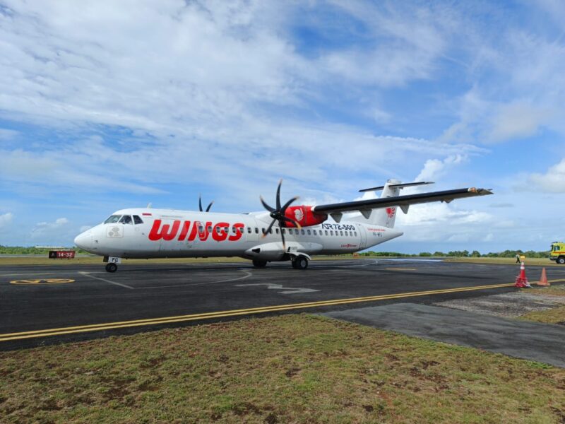 Wings Air resmi membuka rute perdana Batam–Dabo | f. Cahyo