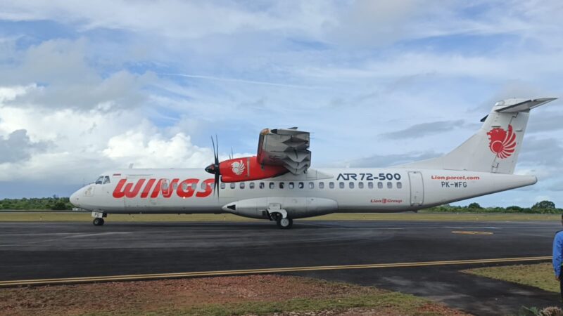 Wings Air memulai penerbangan komersial perdana rute Batam–Dabo pada Sabtu (14/6/2025) | f. Cahyo