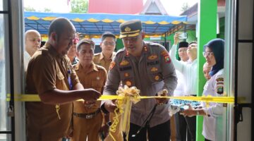Peresmian Kampung Bebas Narkoba Oleh Kapolres Lingga di Desa Batu Kacang | f. Humas Polres Lingga