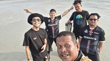 Merayakan Syukur di Pelukan Alam: LMG Berkemah di Pantai Dabo Singkep, Satukan Jiwa dan Gaungkan Wisata Lingga