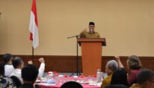Wakil Gubernur Kepri Nyanyang Haris Pratamura memberikan kata sambutan dalam Lokalakarya Pengelolaan Ekosistem Pesisir dan Laut digelar di Hotel Aston Tanjungpinang | Diskominfo Kepri