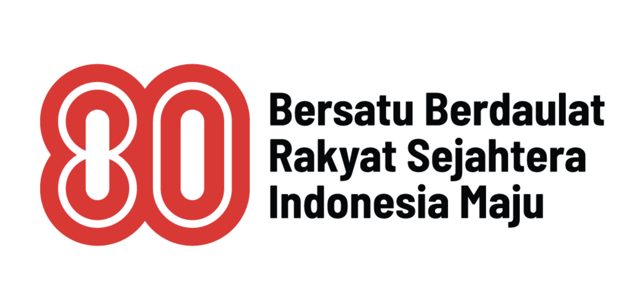 LOGO HUT RI KE-80