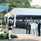 Presiden Prabowo Subianto memimpin langsung Upacara Prasetya Perwira (Praspa) Tentara Nasional Indonesia (TNI) dan Kepolisian Negara Republik Indonesia (Polri) Tahun 2025 yang digelar di halaman Istana Merdeka, Jakarta, pada Rabu, 23 Juli 2025. Foto: BPMI Setpres