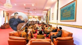 Bupati Nizar Pimpin Rapat Persiapan Sinergitas dengan TNI AD: Pemkab Lingga Serius Genjot Optimalisasi Sawah | f. Diskominfo Lingga