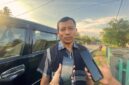 Kasi Pidana Umum (Pidum) Kejari Lingga, Dhonny Armandos saat diwawancarai rekan media, Rabu 09 Juli 2025 | f. YKM