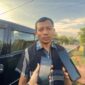 Kasi Pidana Umum (Pidum) Kejari Lingga, Dhonny Armandos saat diwawancarai rekan media, Rabu 09 Juli 2025 | f. YKM
