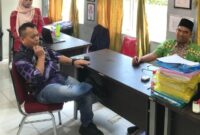 Bupati Lingga Muhammad Nizar dan Wakil Bupati Novrizal melakukan inspeksi mendadak (sidak) ke sejumlah instansi pelayanan publik di wilayah Kabupaten Lingga | f. Red