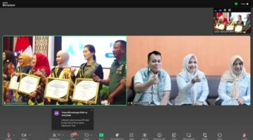 Peringati Hari Keluarga Nasional, Bupati Lingga dan Ketua TP PKK Hadiri Virtual Bersama Gubernur Kepri | f. Diskominfo Lingga
