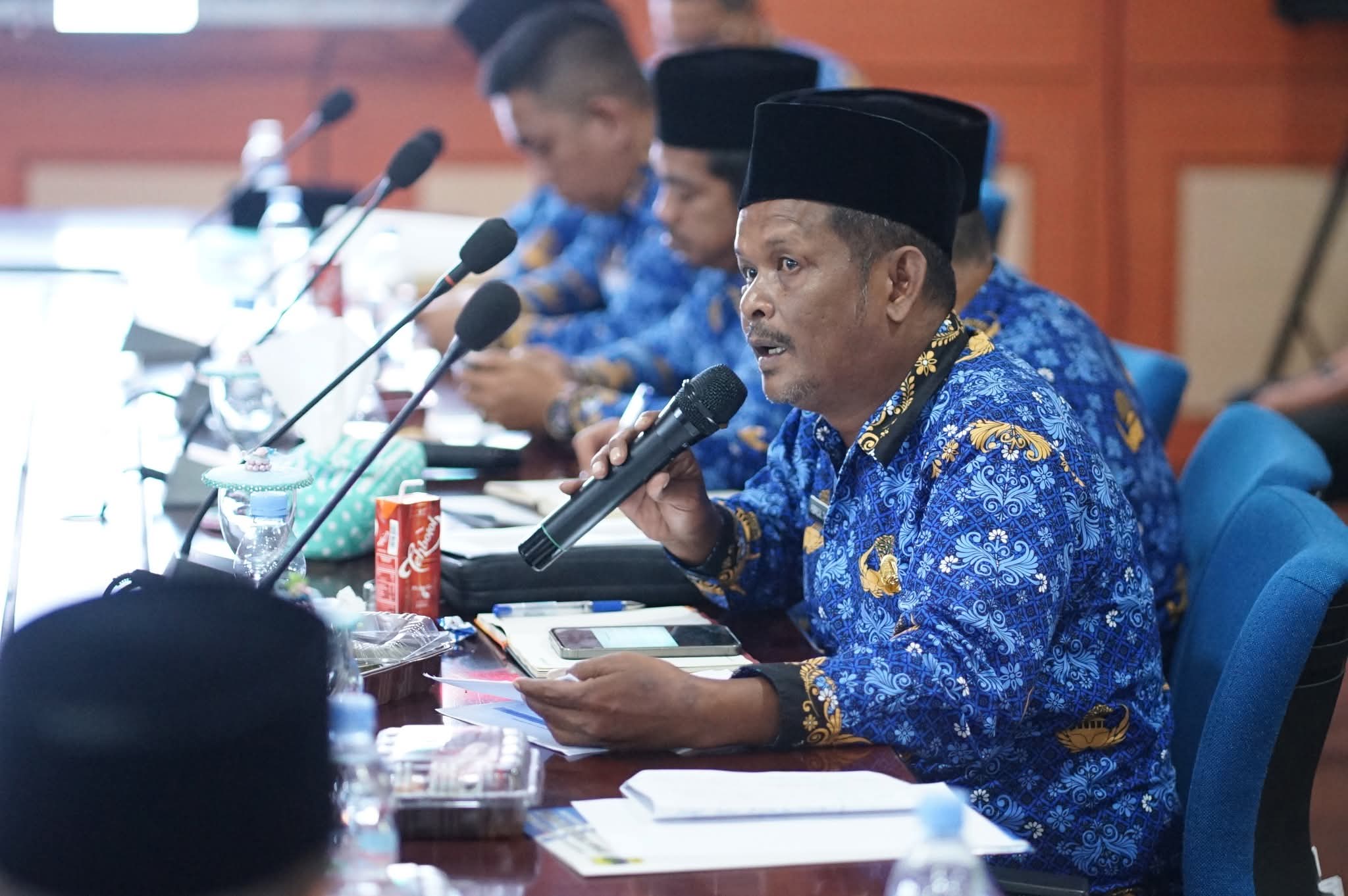 Lingga Menuju Lokus PSN Sagu Nasional: Bupati dan Wabup Pimpin Rapat Koordinasi Pengusulan Agroindustri Berkelanjutan | f. Diskominfo Lingga