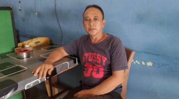 Salah satu tokoh pemuda Dabo Singkep, Selamat Riyadi | f. Red