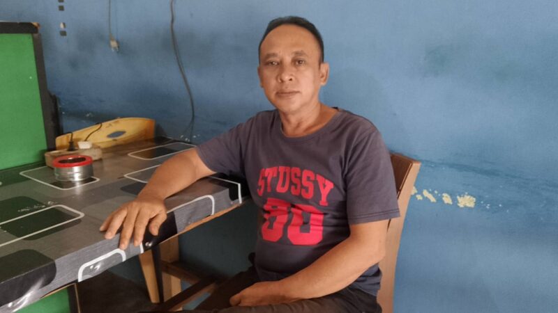 Salah satu tokoh pemuda Dabo Singkep, Selamat Riyadi | f. Red