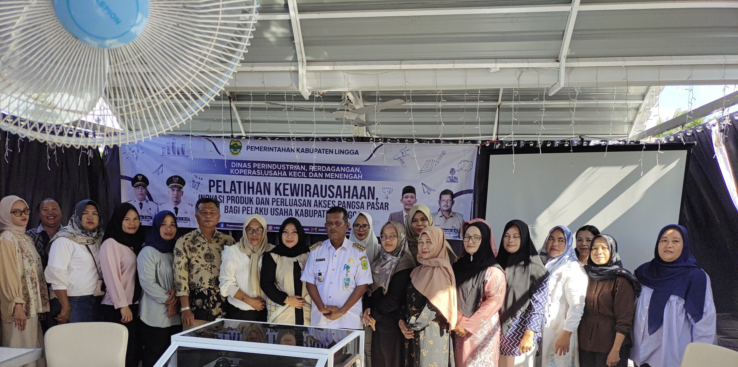 DisperindagKop Lingga Perluas Daya Saing Pelaku Usaha Lewat Pelatihan Kewirausahaan Inovatif | f. Redaksi