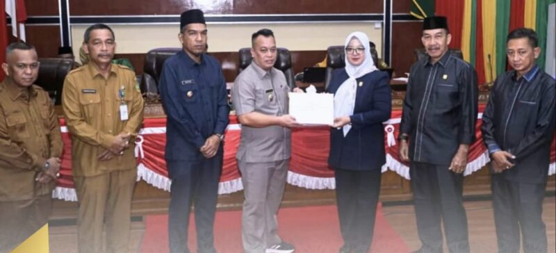 DPRD Lingga Rapat Paripurna Bahas Ranperda RPJMD 2025-2029 | f. Diskominfo Lingga
