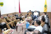 Pemerintah Kabupaten Lingga menerima kunjungan audiensi dari Universitas Riau Kepulauan (UNRIKA) Kota Batam pada Senin, 28 Juli 2025 | f. Prokopim Lingga