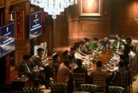 Presiden Prabowo Subianto menerima sejumlah organisasi masyarakat (ormas) Islam Indonesia di kediamannya di Hambalang, Bogor, Jawa Barat, pada Sabtu, 30 Agustus 2025. Foto: BPMI Setpres